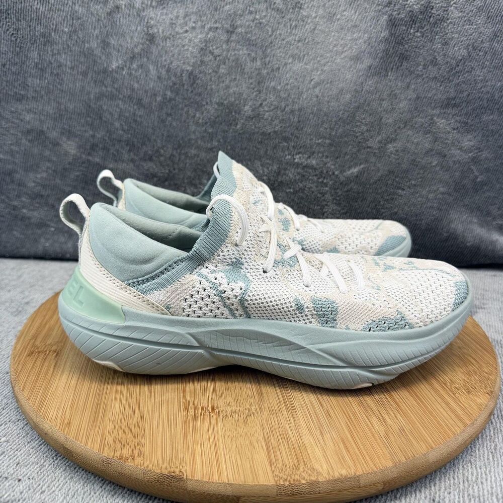 Sorel Shoes Womens Size 7.5 Blue White Knit Running Sneakers NL4672-461